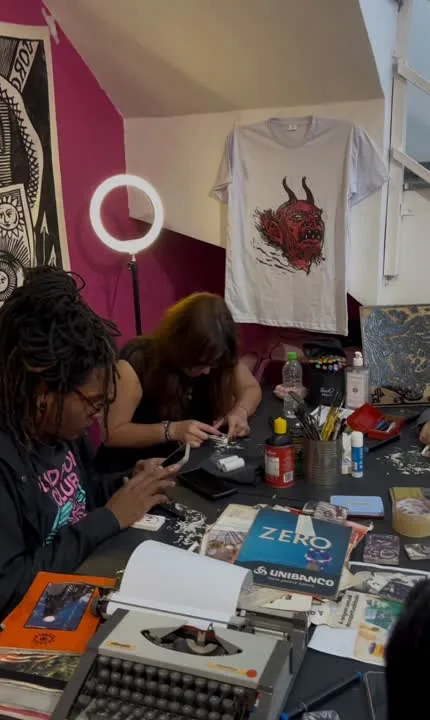 Imagem real do estúdio e portfólio da Witch Ink Tattoo.